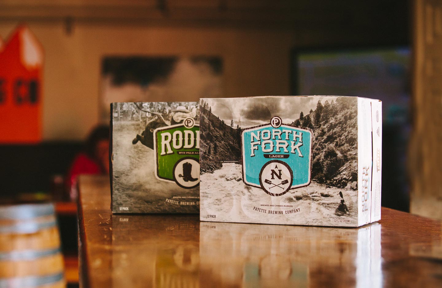 Payette Rodeo and North Fork 12 pack boxes