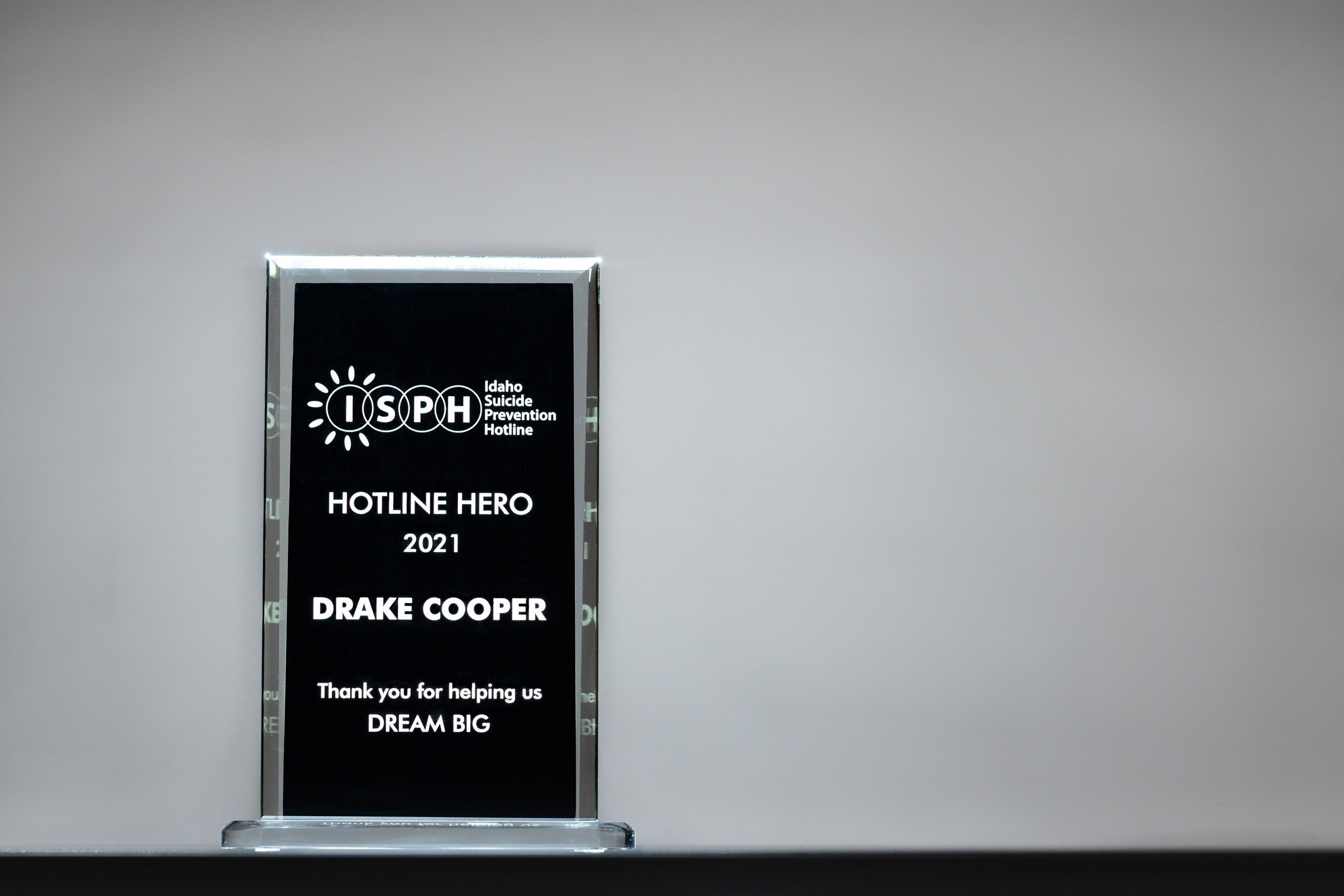 Hotline Hero 2021 Award